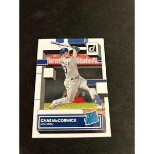 2022 panini donruss baseball Chas mccormick rated rookie card #70